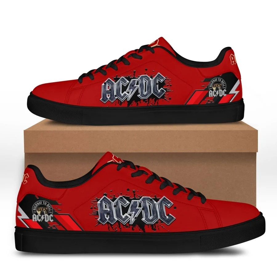 ACDC stan smith low top shoes 2