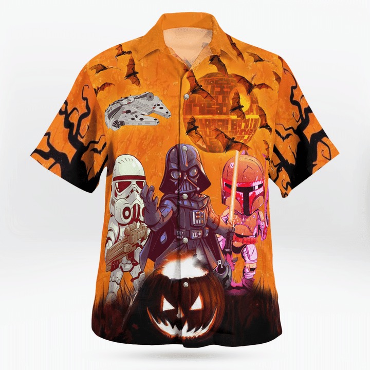 Come to the dark side we have trick or treat hawaiian shirt