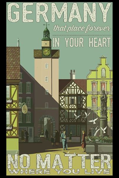 Germany that place forever in your heart poster