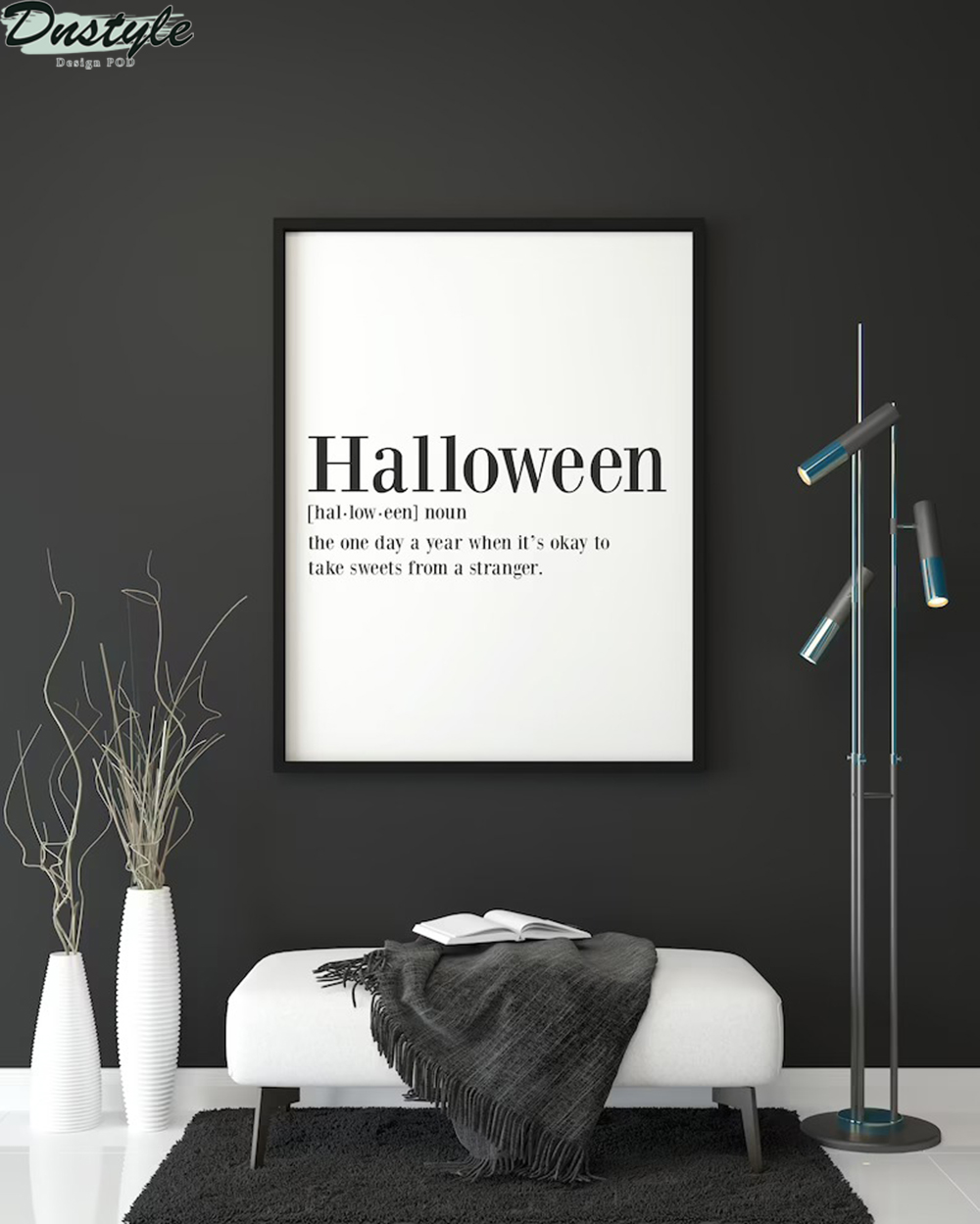 Halloween definition poster