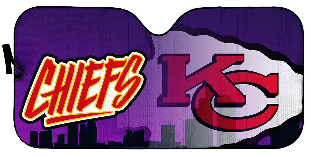 Kansas City Chiefs 1 NFL car sunshade 1