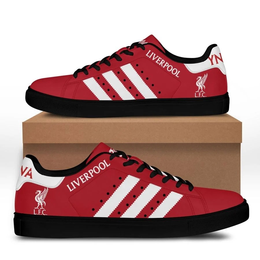 Liverpool FC stan smith low top shoes 2
