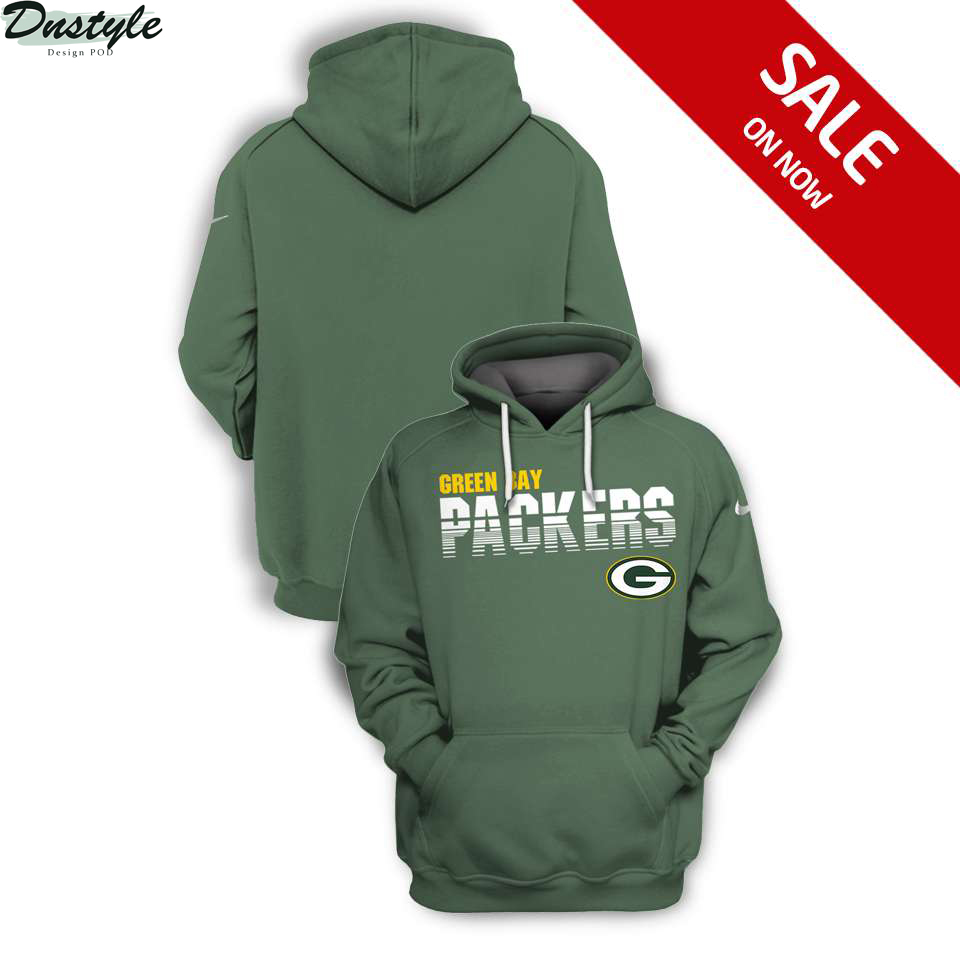 NFL Green bay packers 3d full printing hoodie