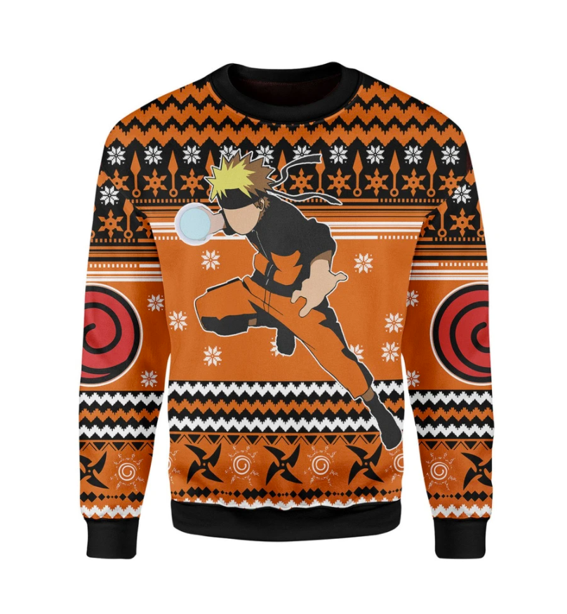 Naruto ugly sweater