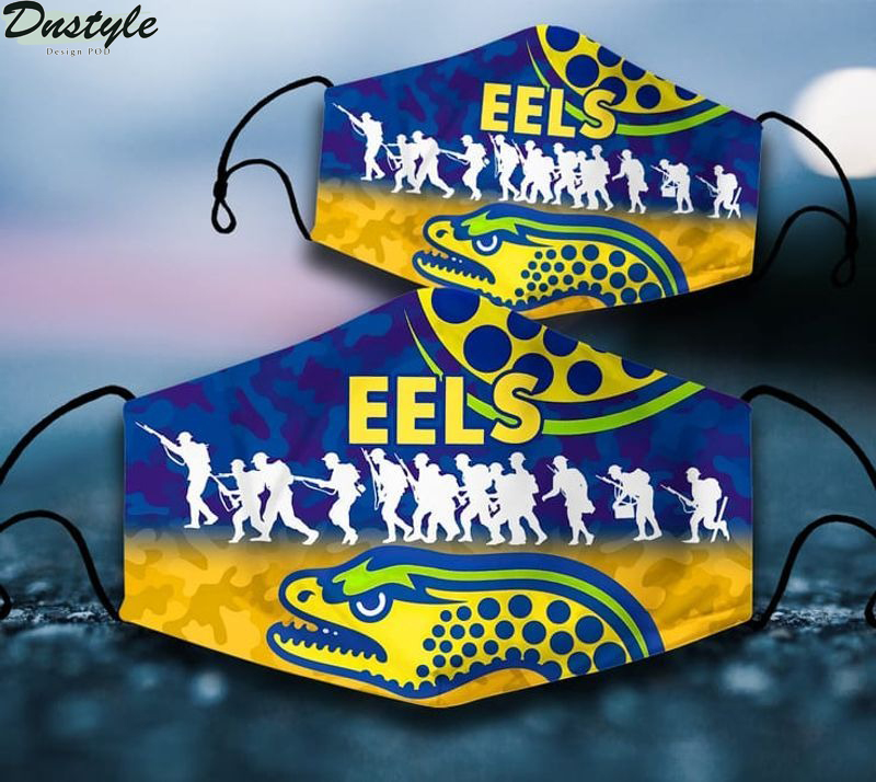 Parramatta Eels NRL 3d face mask
