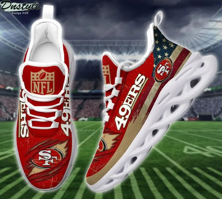 San francisco 49ers NFL max soul shoes