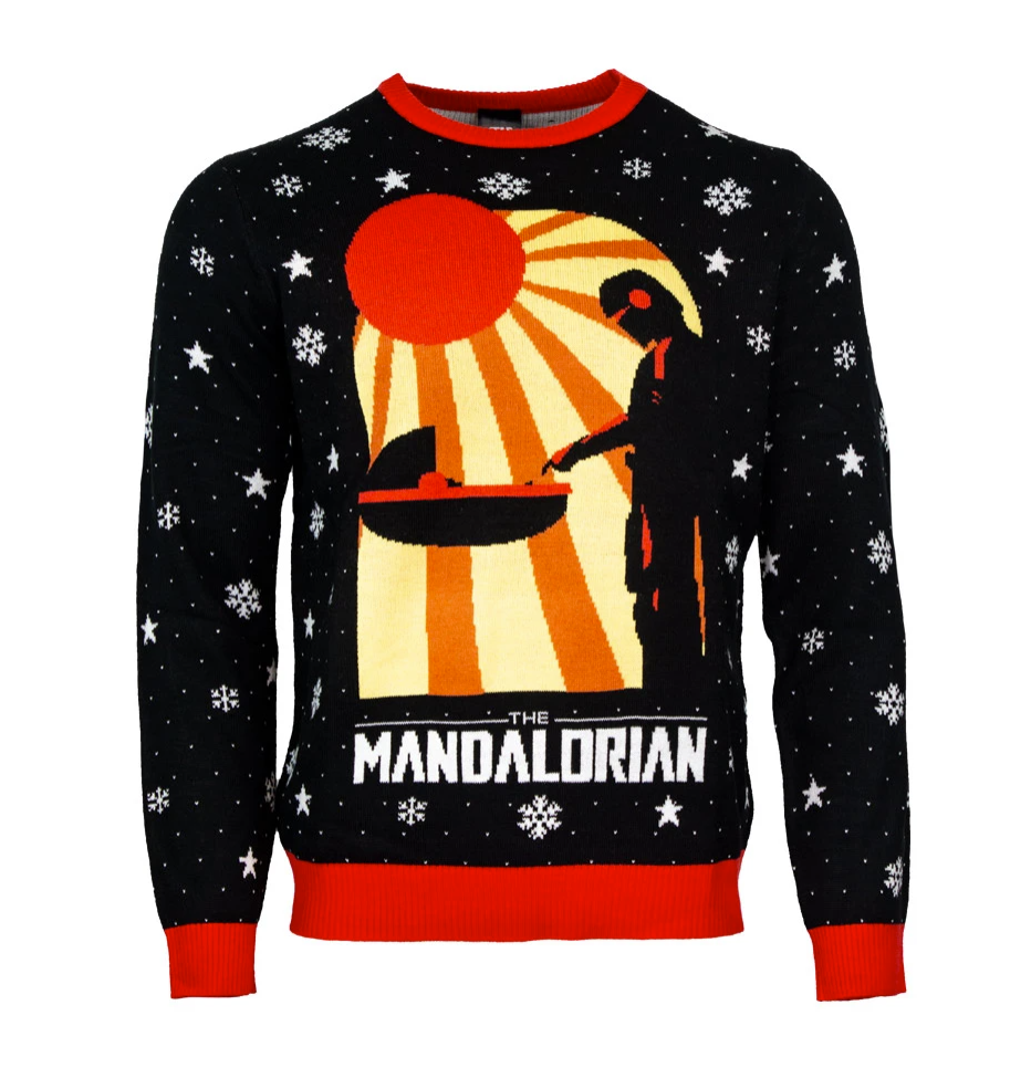 Star Wars the Mandalorian ugly sweater
