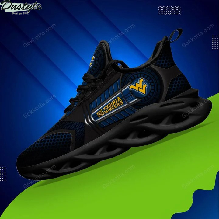West virginia mountaineers NCAA max soul shoes