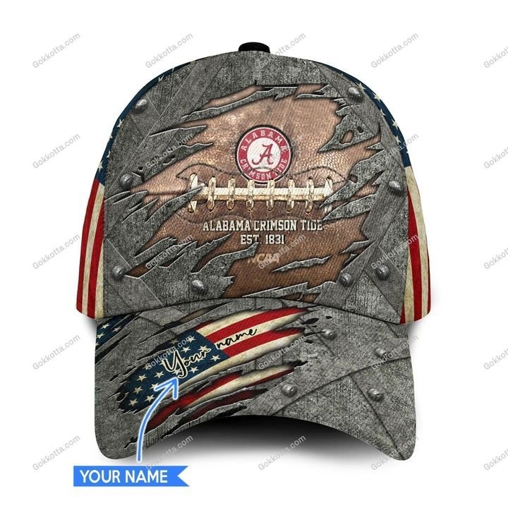 Alabama crimson tide NCAA personalized classic cap