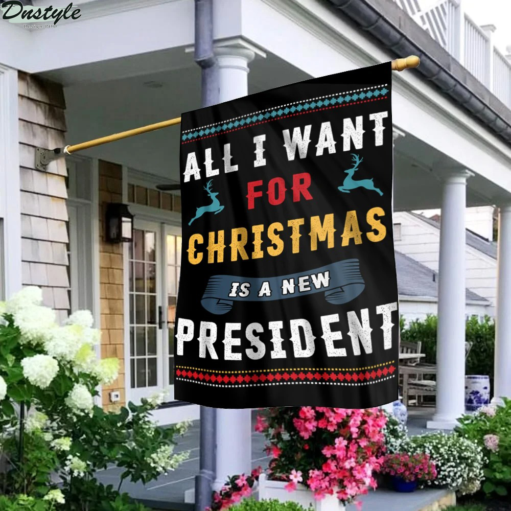 All I want for christmas is a new president house flag
