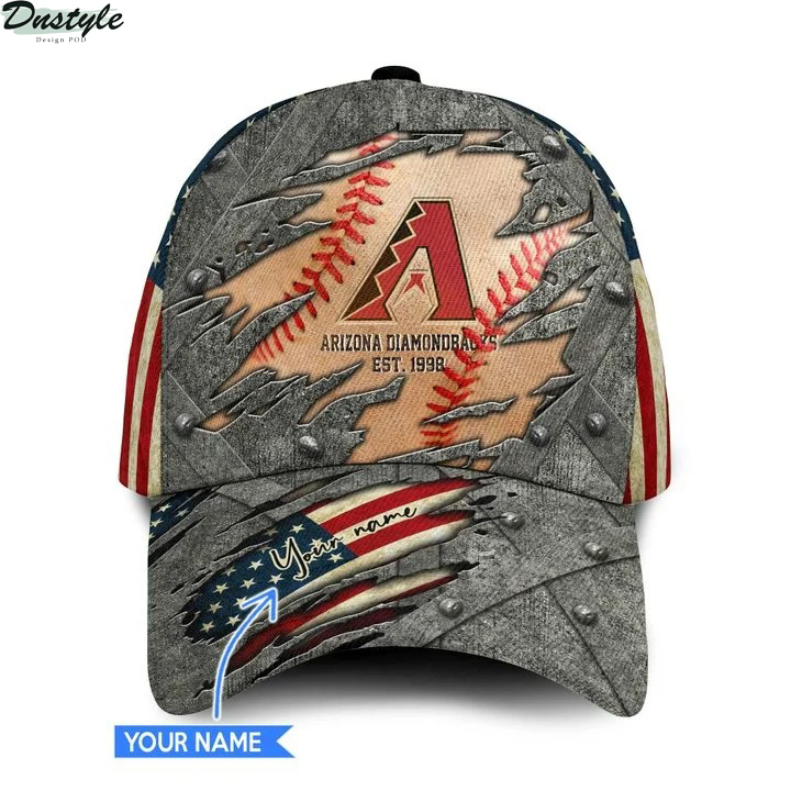 Arizona diamondbacks MLB personalized classic cap