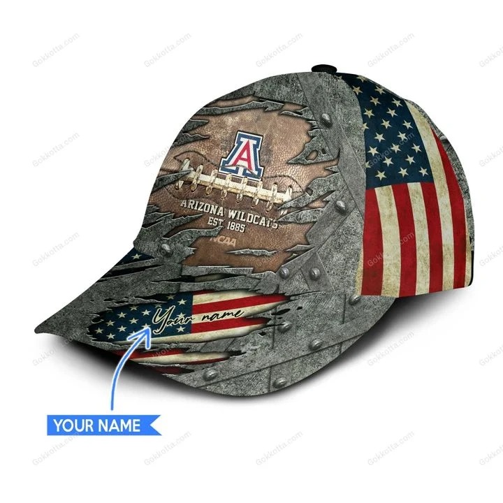 Arizona wildcats NCAA personalized classic cap 3