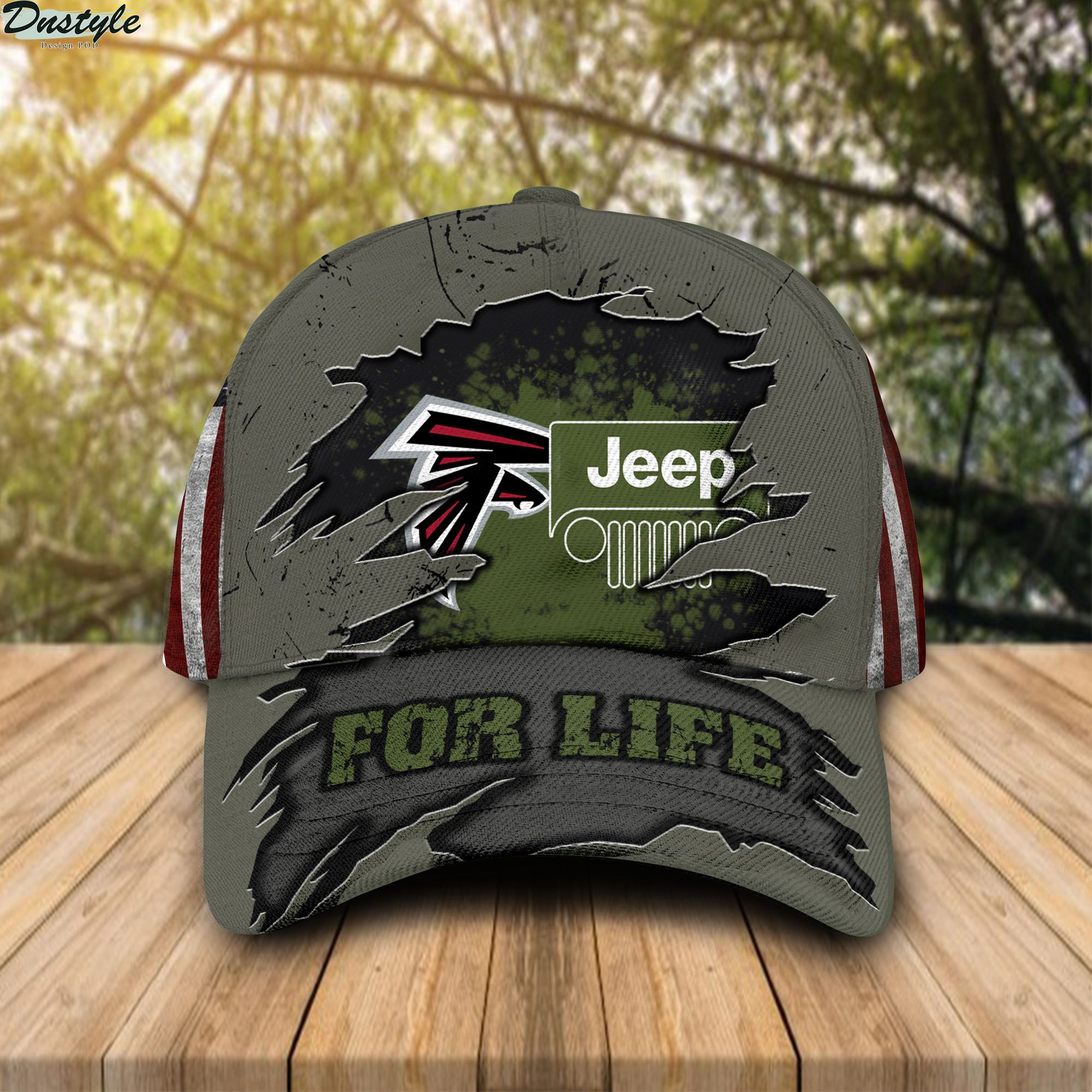 Atlanta Falcons Jeep For Life Cap