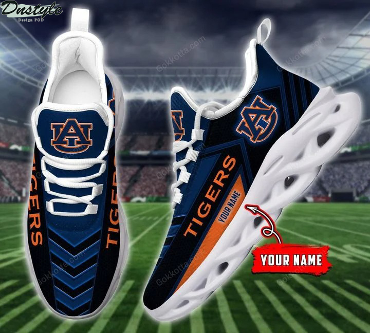 Auburn tigers NCAA personalized max soul shoes
