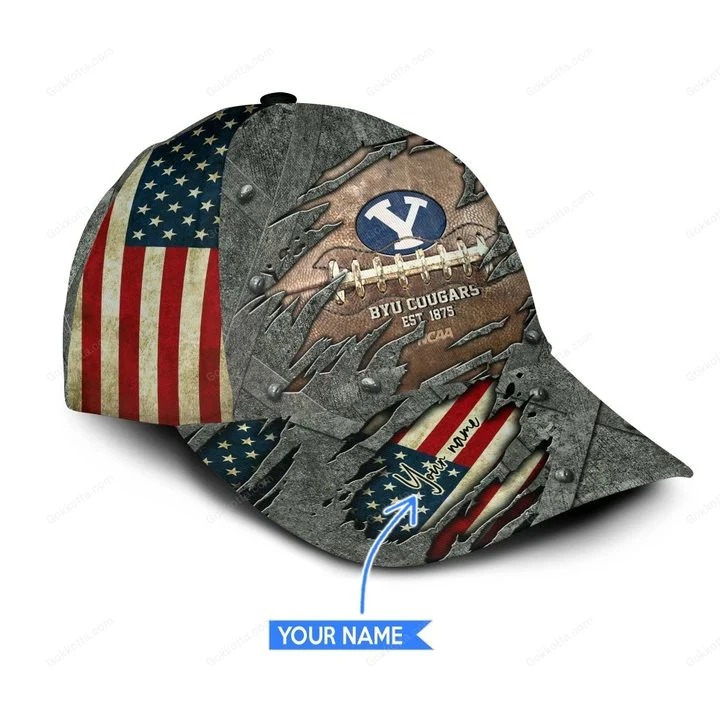 BYU Cougars NCAA personalized classic cap