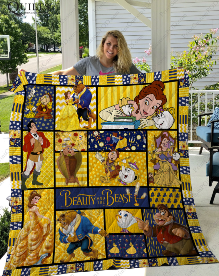 Beauty and the Beast quilt