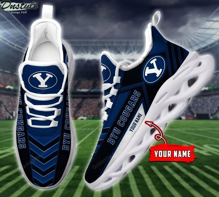 Byu Cougars NCAA personalized max soul shoes
