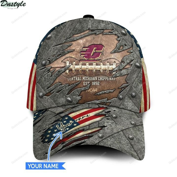 Central michigan chippewas NCAA personalized classic cap