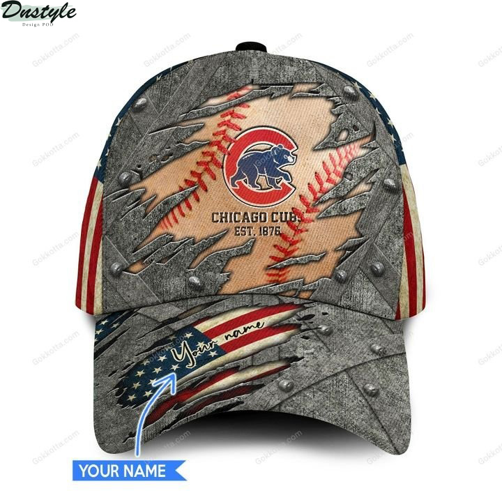 Chicago cubs MLB personalized classic cap