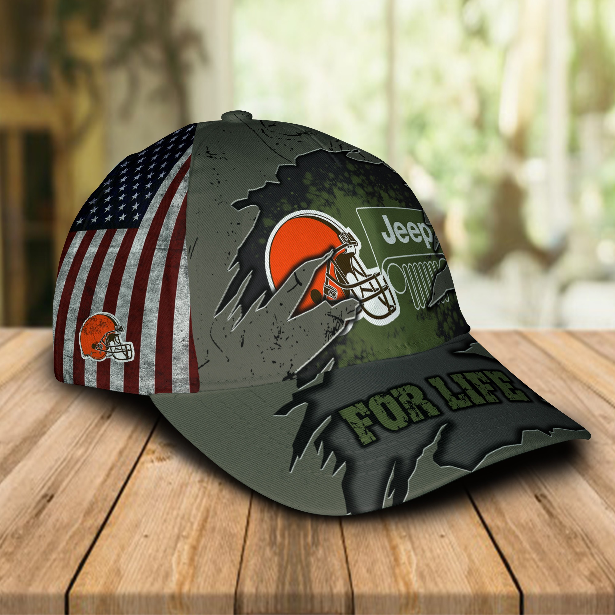 Cleveland Browns Jeep For Life Cap 1