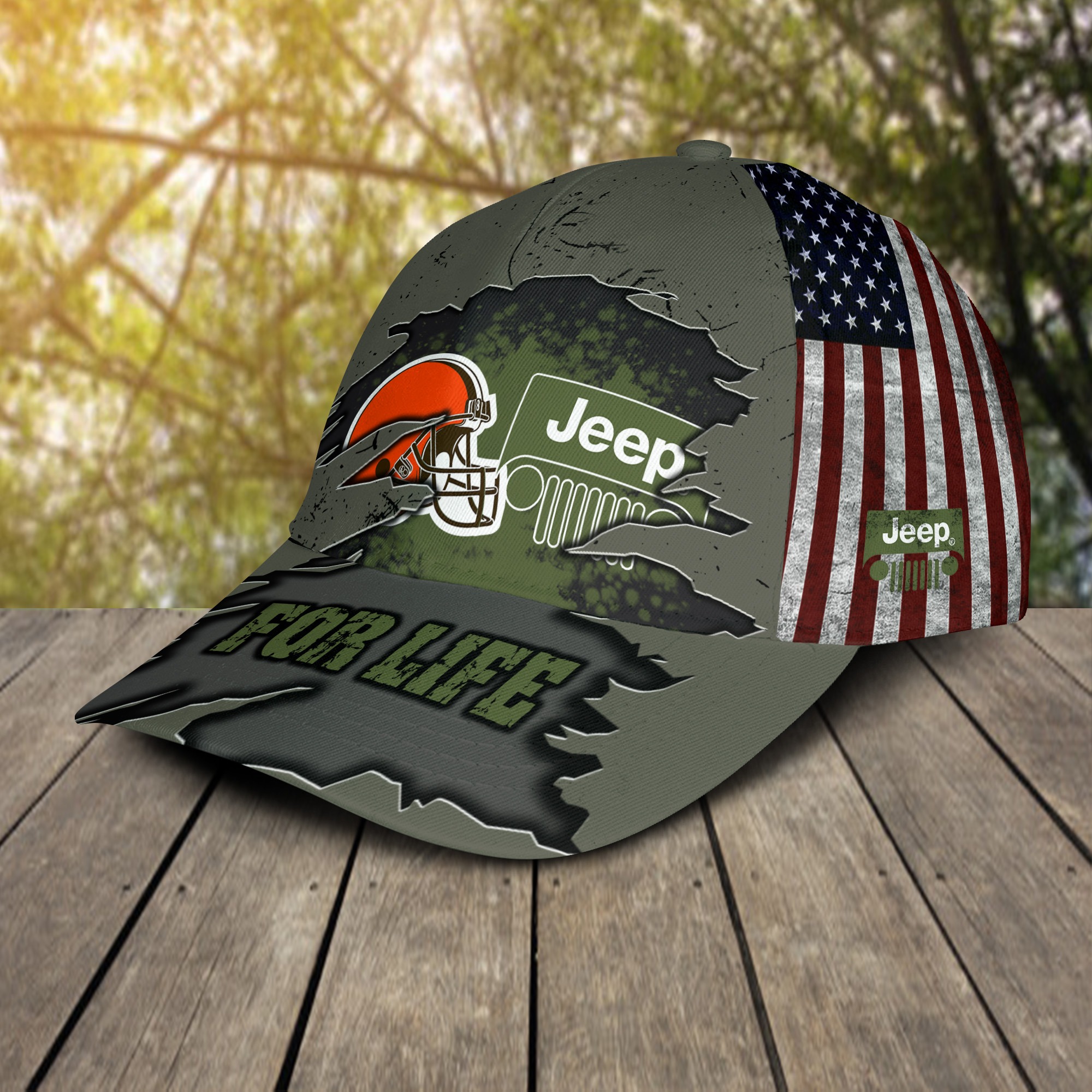 Cleveland Browns Jeep For Life Cap 2