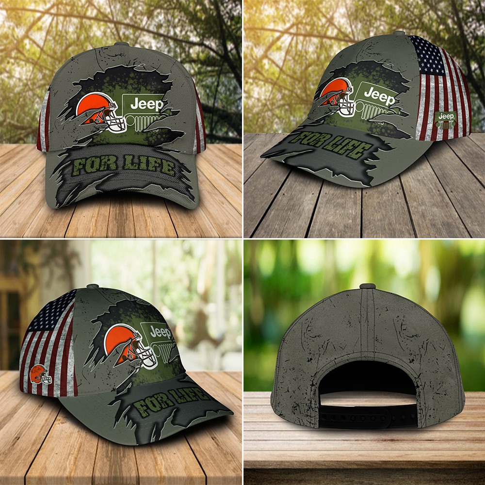 Cleveland Browns Jeep For Life Cap 3