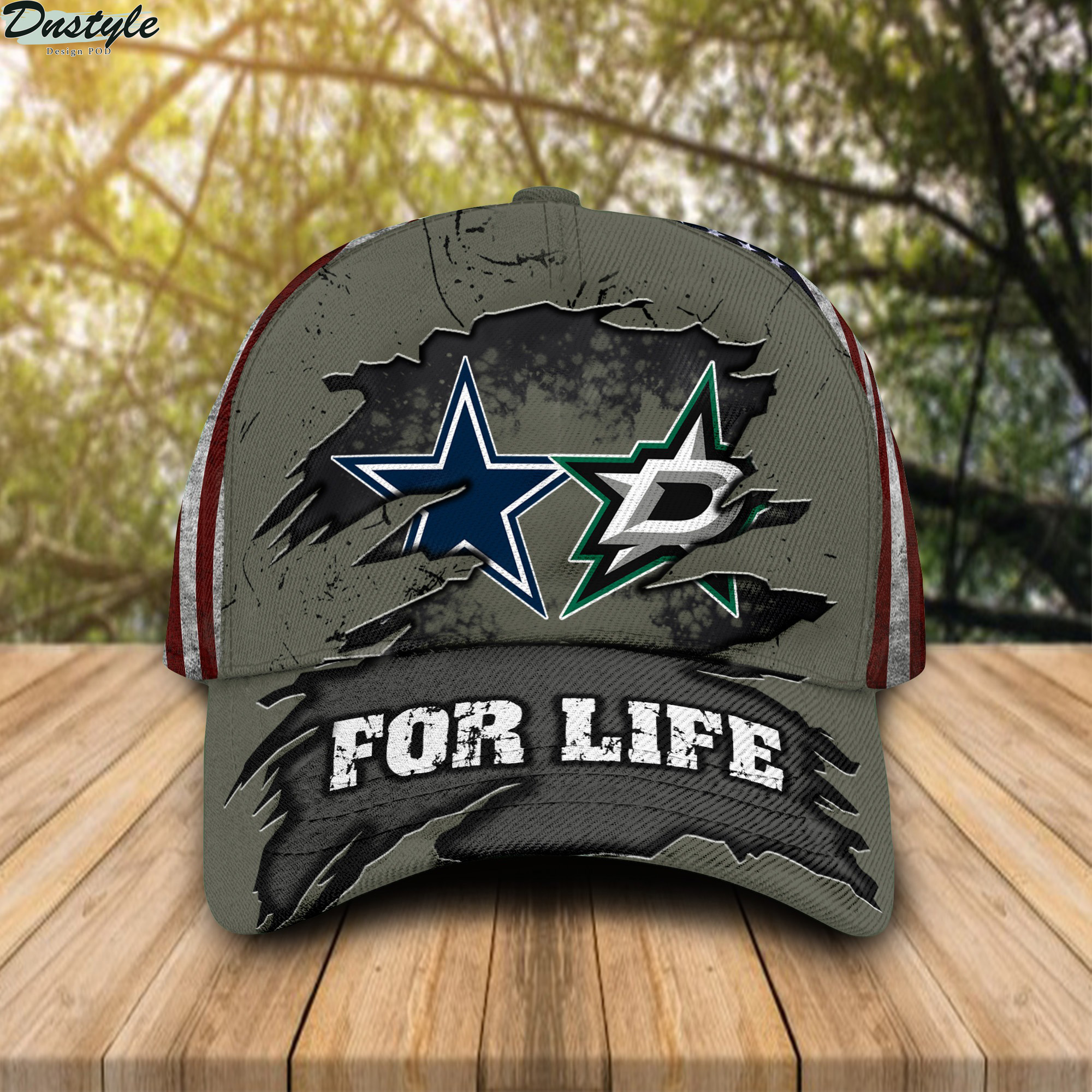 Dallas Cowboys Dallas Stars For Life Cap