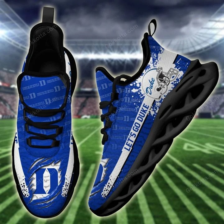 Duke blue devils NCAA personalized max soul shoes 3