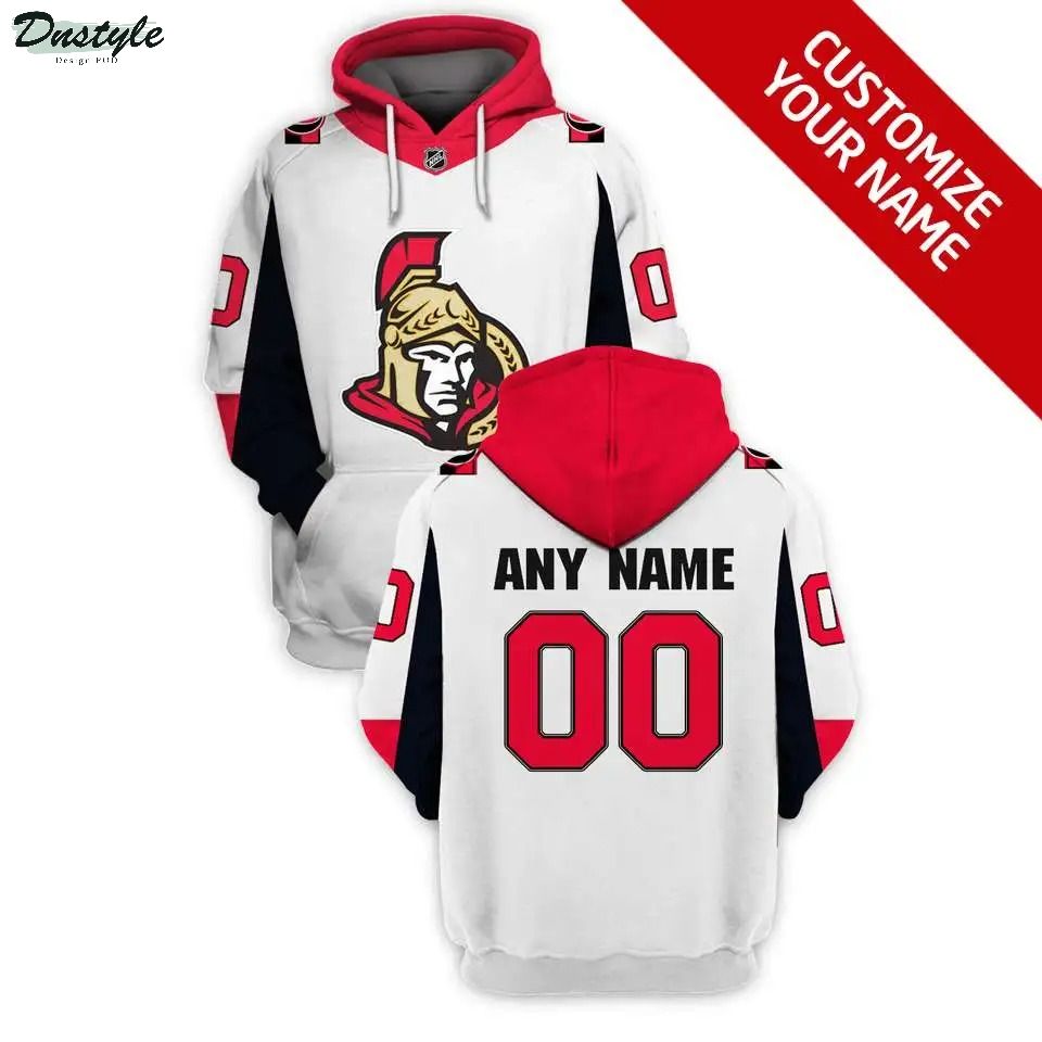 Personalized Ottawa Senators NHL 3d full printing hoodie