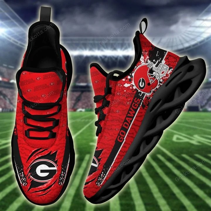 Georgia bulldogs NCAA personalized max soul shoes 3