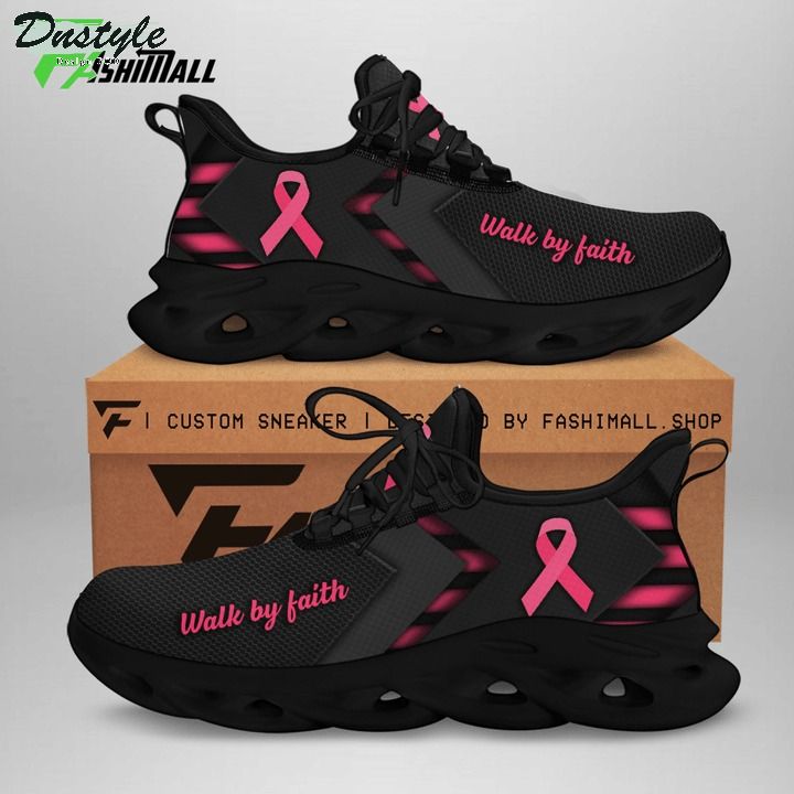 Breast cancer awareness walk by faith max soul shoes