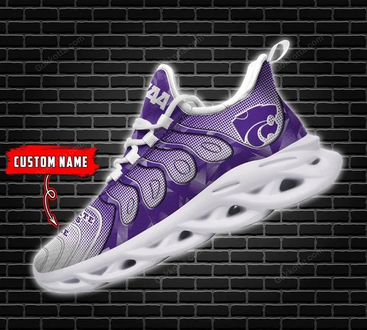 Kansas state wildcats NCAA personalized max soul shoes 2