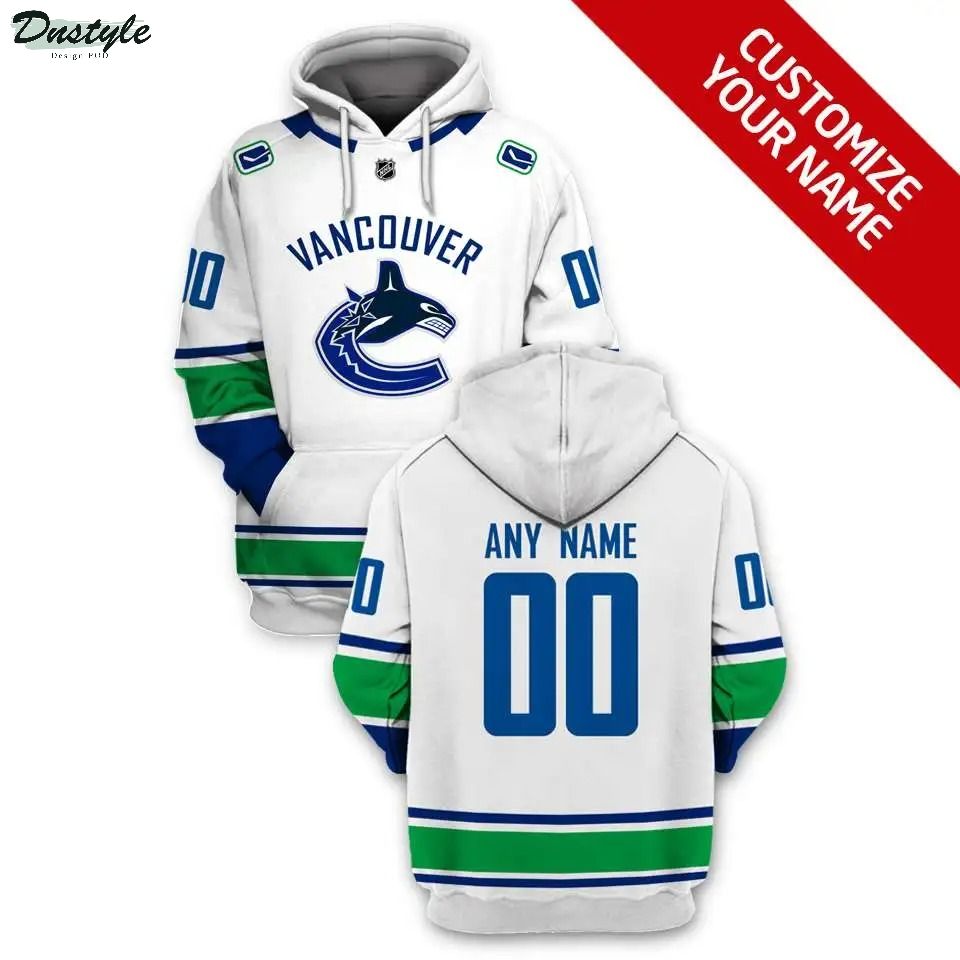 Personalized Vancouver Canucks NHL 3d full printing hoodie