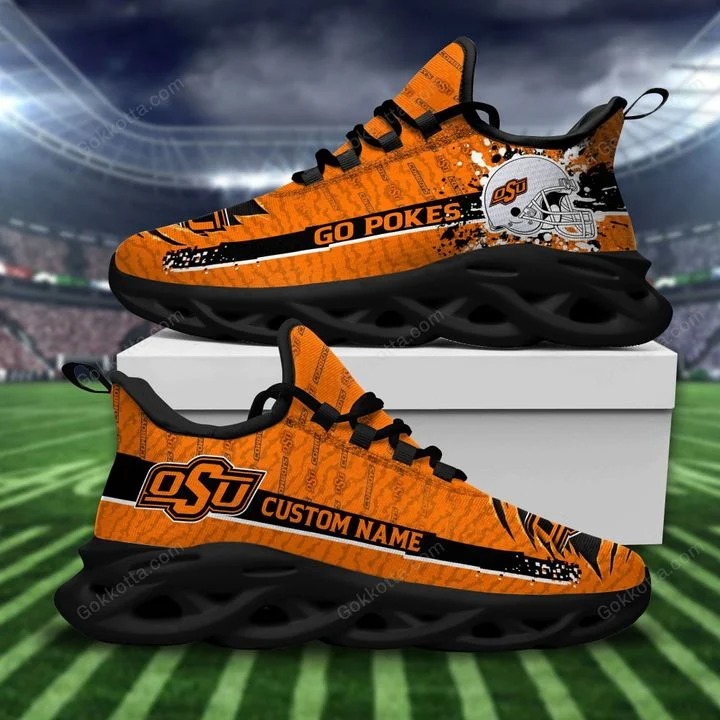 Oklahoma state cowboys NCAA personalized max soul shoes 1