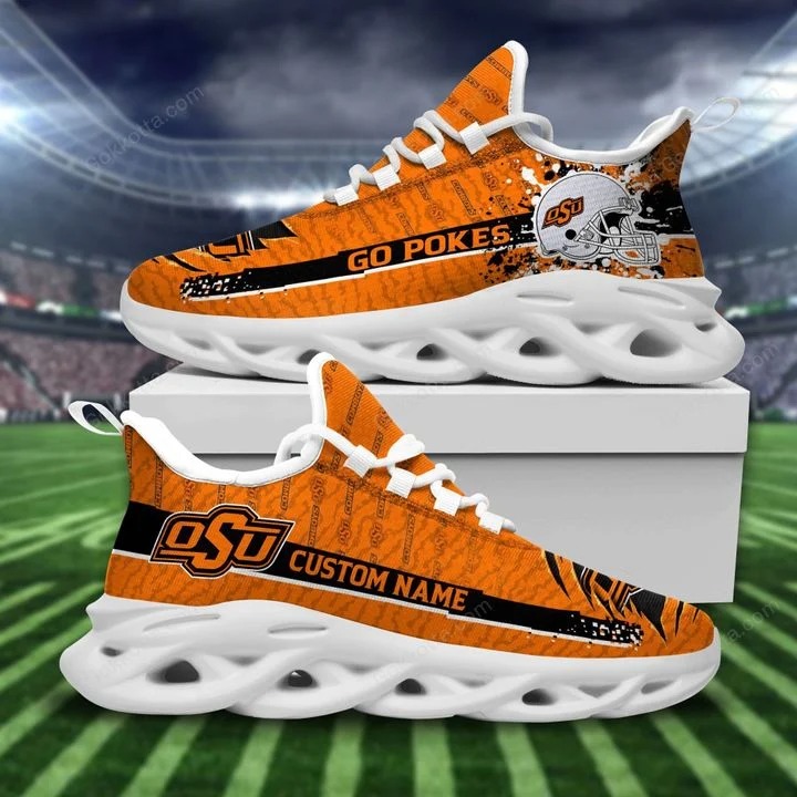 Oklahoma state cowboys NCAA personalized max soul shoes 2