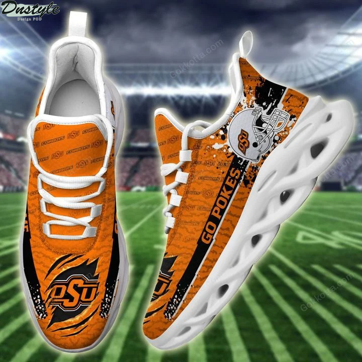 Oklahoma state cowboys NCAA personalized max soul shoes
