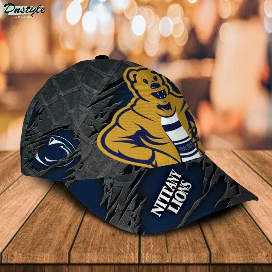 Penn State Nittany Lions skull NCAA Custom Name Classic Cap 1