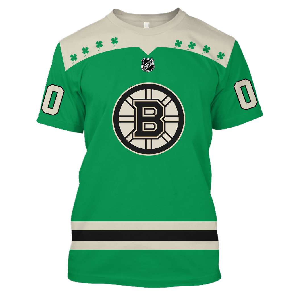Personalized Boston Bruins Branded NHL 3d full printing shirt