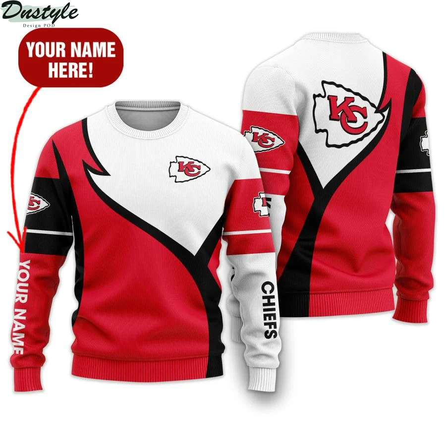 Personalized Kansas City Chiefs NFL all over printed ugly sweater