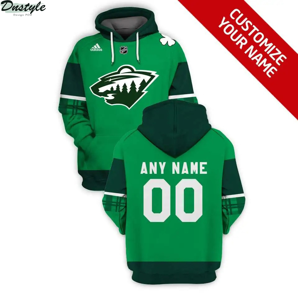 Personalized Minnesota Wild NHL 3d full printing hoodie