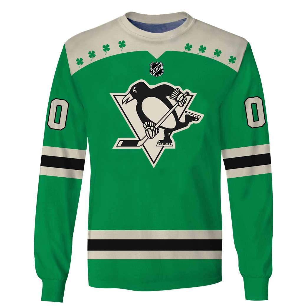 Personalized Pittsburgh Penguins NHL 3d full printing hoodie