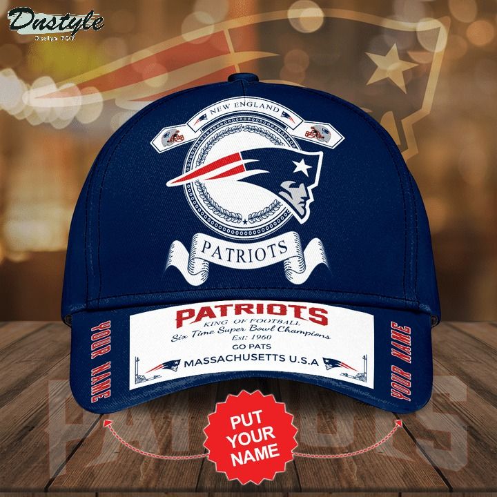 Personalized new england patriots classic cap