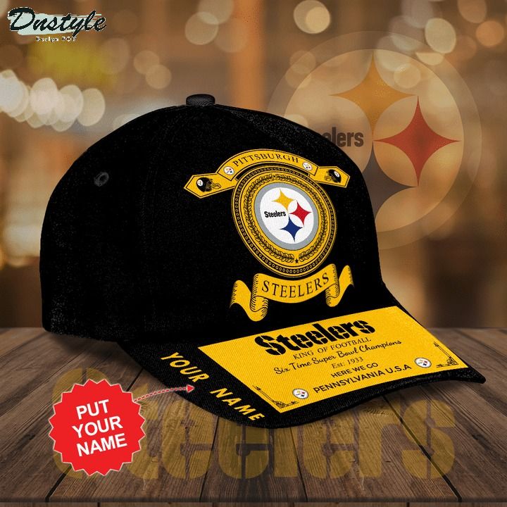 Personalized pittsburgh steelers classic cap 1