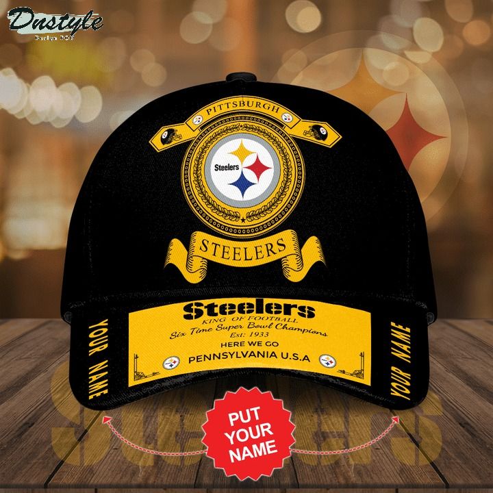 Personalized pittsburgh steelers classic cap