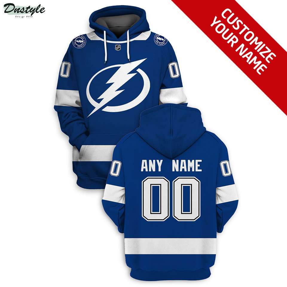 Personalized Tampa Bay Lightning NHL 3d full printing hoodie