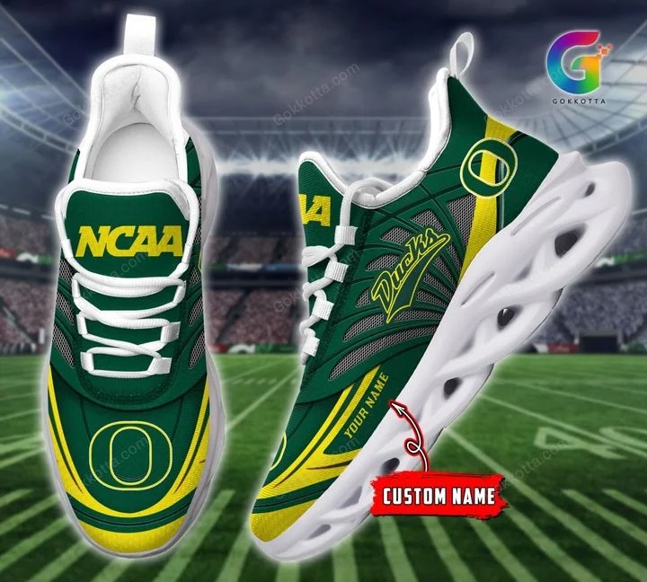 Oregon ducks NCAA personalized max soul shoes 3