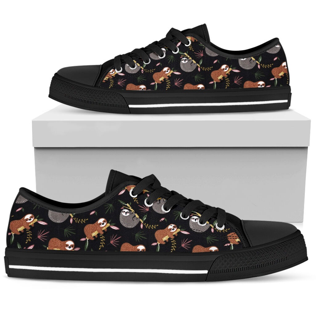 Sloth low top shoes 2