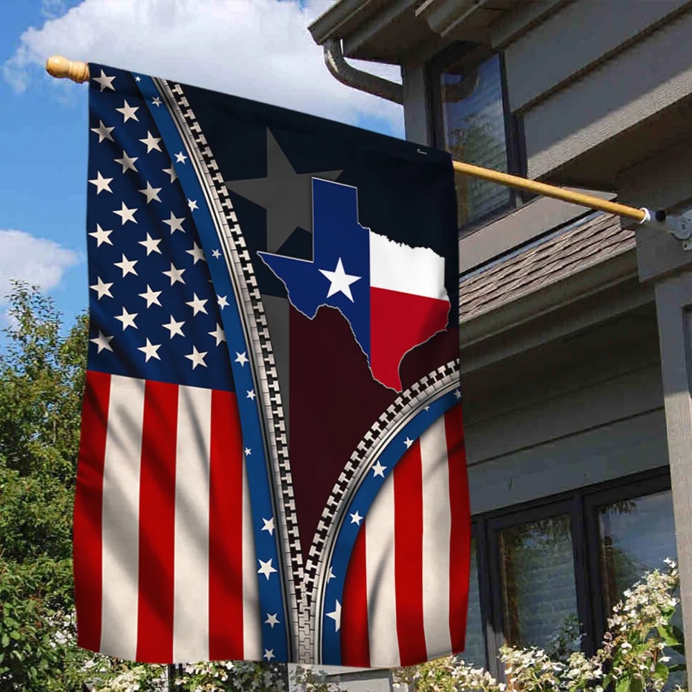 Texas State Of Mind Flag 1