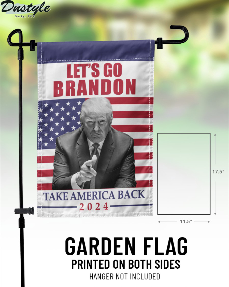 Trump let’s go brandon take america back 2024 flag