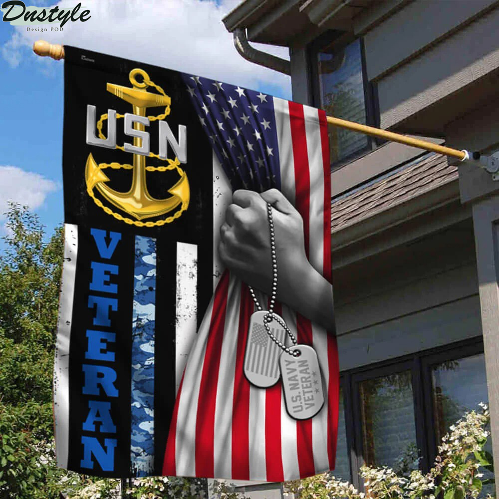 US Navy Veteran Flag